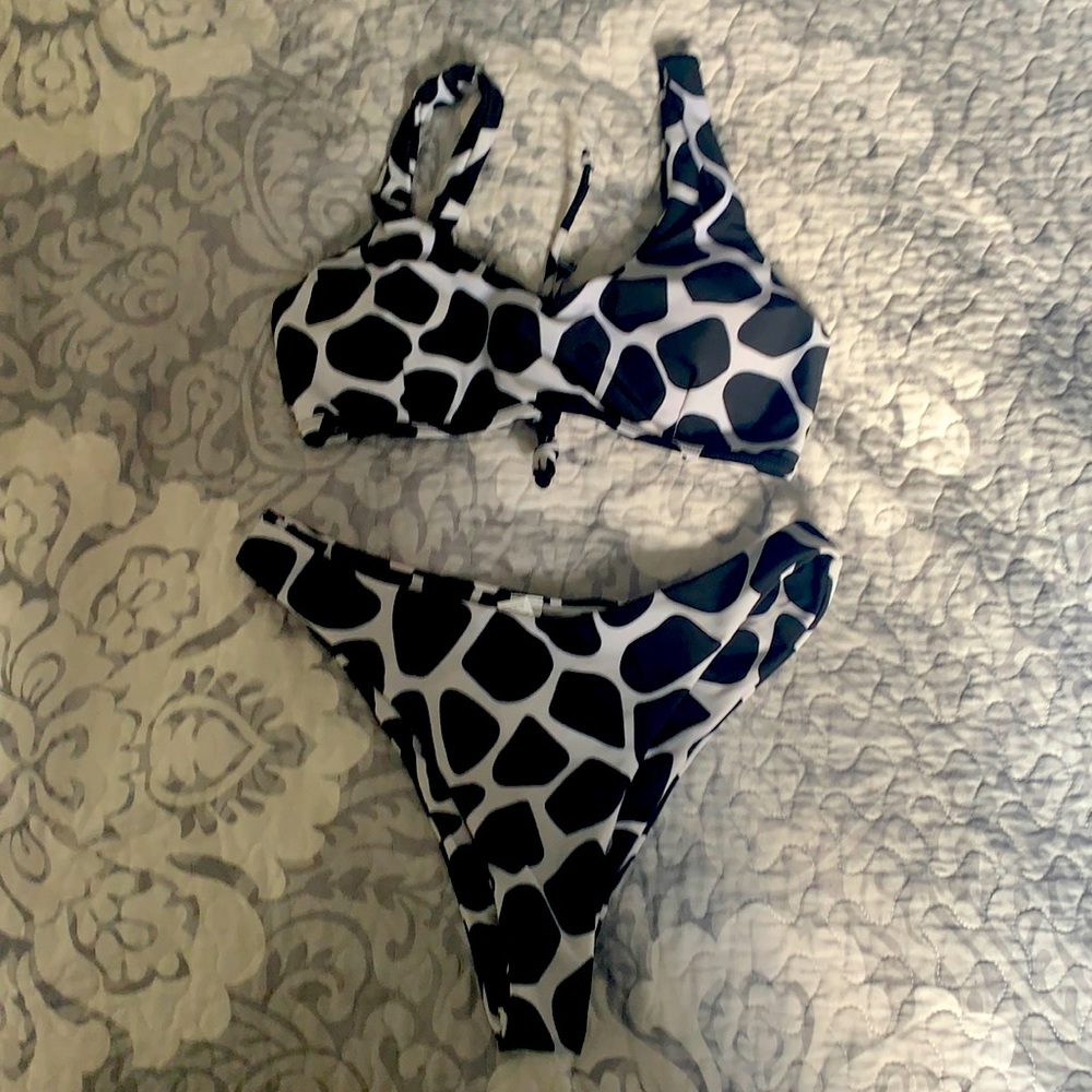 Giraffe print Bathing suit